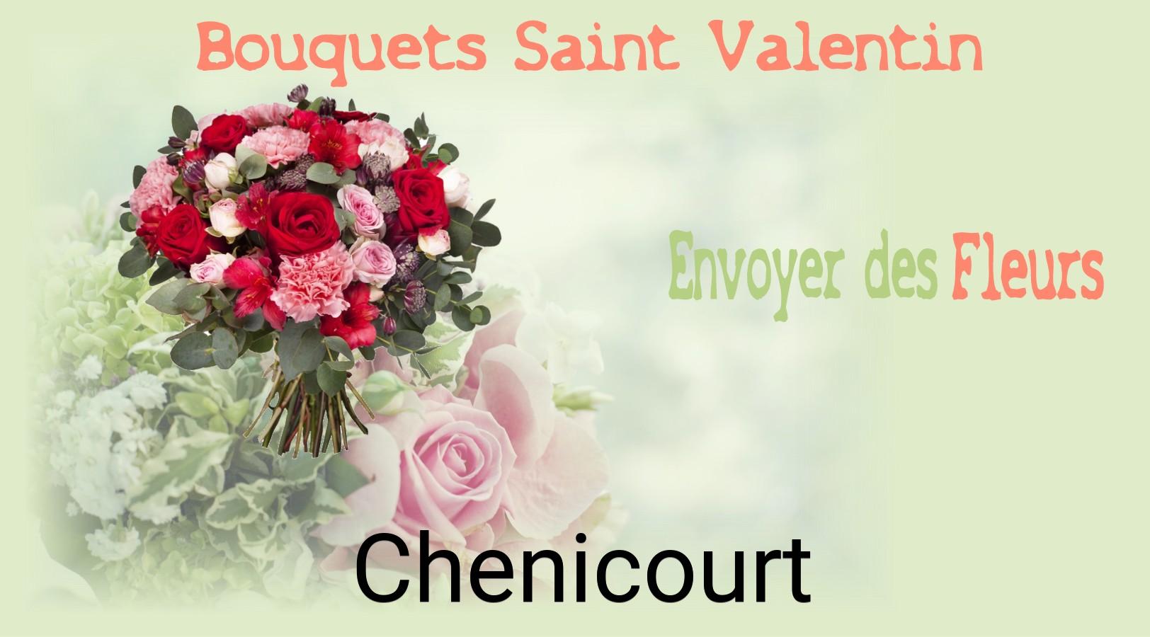 Roses de Saint-Valentin livrées à Chenicourt